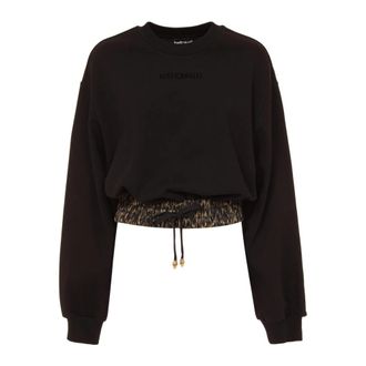 Roberto Cavalli Truien - Dames - Sweatshirts - Groen - L - Hoodies & sweatvesten