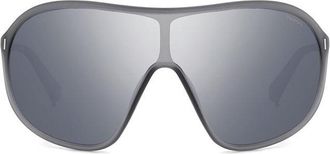Polaroid PLD 6216/S Polarized RIW/EX Mens Sunglasses Grey Size 99