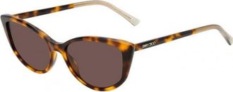 Jimmy Choo London Womens NADIAS-0086-70 NADIAS 56 0086 70 Nadia Sunglasses - Brown - One Size