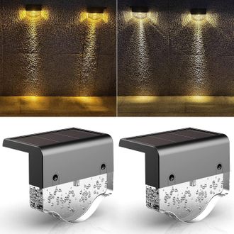 OEM Luces Solares Para Jard&iacute;n, Luces Solares Led Impermeables, Luces Led Para Jard&iacute;n Para Decoraci&oacute;n De Escaleras De Patio Trasero, 3 Piezas