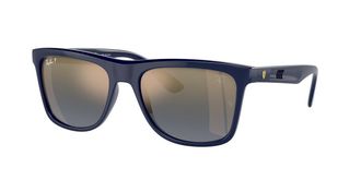 Ray-Ban RB4413M Polarized F688J0 Mens Sunglasses Blue Size 57