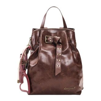 Desigual Back_Galaxy Luena MIN 26Wakp12 - female - Desigual - Bucket Bags - Brown - ONE SIZE - Bags