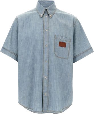 Fendi Blue Chambray shirt