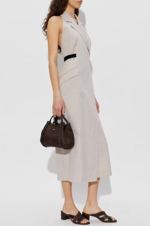 Max Mara Dress Cime, Womens, Beige