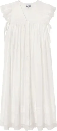 Ganni Mujer, Vestidos, Blanco, Talla: S