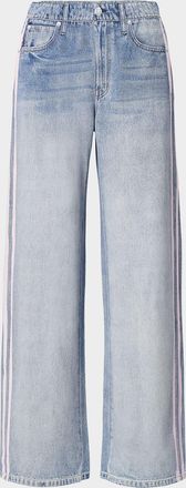 Rag & Bone rb Miramar Terry Wide-Leg Track Jeans