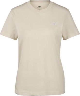 New Balance Sport Essentials Jersey T-Shirt T-Shirt f&uuml;r Damen | wei&szlig;