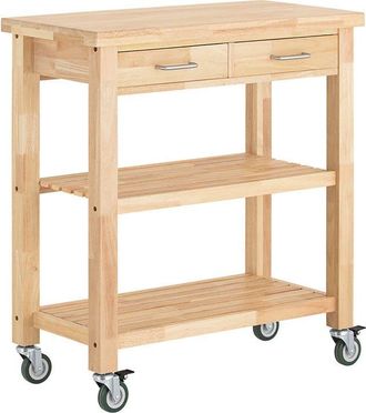 SoBuy Estanter&iacute;a de cocina carro de cocina 80 x 40 x 90 cm