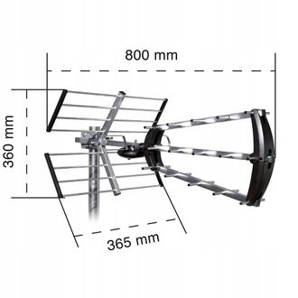 Metronic Antena Exterior Metronic 415054 Filtro 4g 5g 26 Db