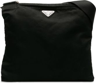 Prada Pre-owned Prada Tessuto Zip Top Crossbody D48ZU9GS4XQP3PLM
