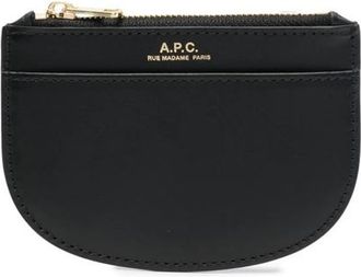 A.P.C. A. p.c. Rounded Leather Purse
