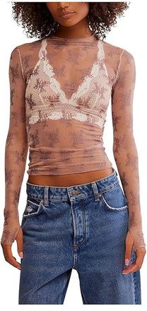 Free People Two Tone Lady Lux Womens Clothing Fawn Combo : XS (Womens 0-2), Nylon/Polyester