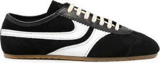 Dries Van Noten Su&egrave;de Sneaker - Heren - Sneakers - Zwart - 43 EU - Su&egrave;de - Schoenen