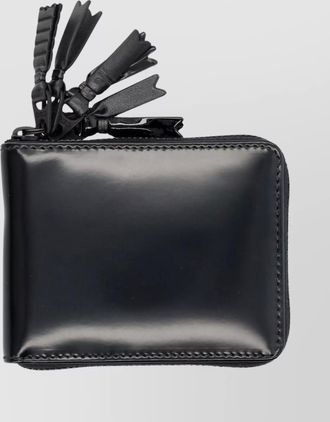 Comme Des Gar&ccedil;ons compact zip wallet with tassel
