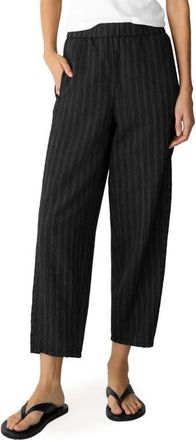 Eileen Fisher Lantern Ankle Pants in Black/white at Nordstrom, Size X-Small