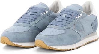 Philippe Model Sneaker - Dames - Sneakers - Blauw - 36 EU - Katoen - Schoenen