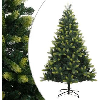 vidaXL Rbol De Navidad Artificial Con Bisagras Y Soporte 180 Cm Vidaxl