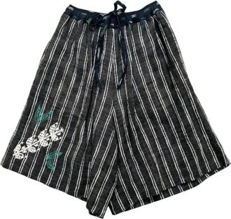 Claramonte Fouta Short - Dames - Korte Broeken - Zwart - M - Katoen - Korte Broeken