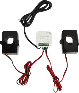 OEM Contador De Electricidad Monof&aacute;sico De Pinza, Monitor De Energ&iacute;a Wifi Inteligente, Con Transformador De Corriente De 2200 Act 90-250 Vac