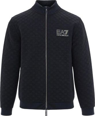 Emporio Armani Felpa con zip Premium Label - - Sport - Uomo - Nero - XL