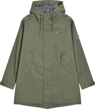 Lambretta Waterdichte heren parka (Kaki Groen)
