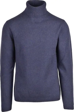 Daniele Fiesoli Truien & Vesten, Heren, Blauw, 2Xl, Wol, Coltrui