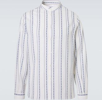 Brunello Cucinelli Striped cotton shirt
