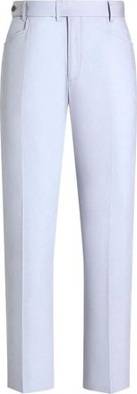 Dolce & Gabbana Casual herenbroek in marineblauw - Heren - Nette broeken - Wit - XL - Broeken