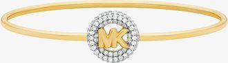 Michael Kors Pav&eacute; Logo Charm Bangle