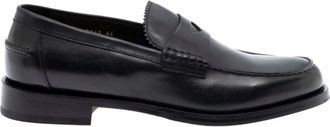 Doucal's Heren, Schoenen, Zwart, Maat: 43 1/2 EU Leer