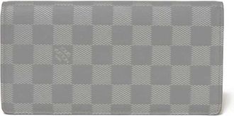 Louis Vuitton Damier Infini Gray Damier Infini Long Wallet (Bi-Fold) (Pre-Owned)