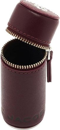 Marc Jacobs Womens Lipstick Case Charm Dark Plum Make Up Bags