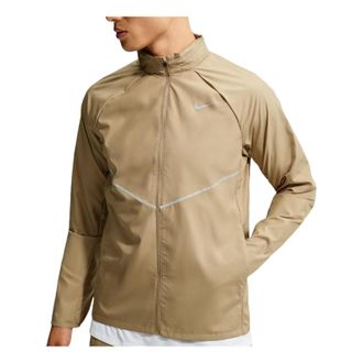 Nike Myler Repel UV Protection Running Jacket Filbert Tan Beige IF2370-213