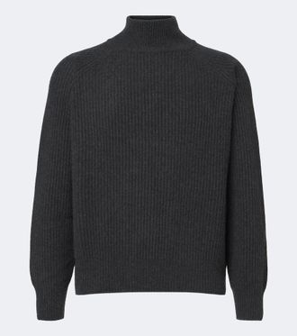 Le Kasha Ribbed-knit cashmere sweater