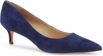 Ralph Lauren D&eacute;coll&eacute;te - Dames - Pumps - Blauw - 38 EU - Leer - Schoenen
