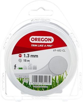 Oregon Scientific Filo per Decespugliatore Tondo in Nylon Resistente, Adatto alla Cura del Prato ed a Rimuovere Erbacce e Aiuole, Compatibile con Numerosi Marchi, 2,4