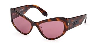 adidas OR0089 52S Womens Sunglasses Tortoiseshell Size 57