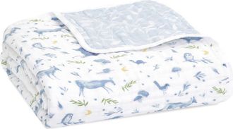 Aden + Anais Boutique 100% Organic Cotton Muslin Baby Blanket in Outdoors at Nordstrom