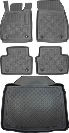OEM Opel Insignia A Sed&aacute;n / Liftback Desde 2008.05.2017 Set - Alfombrillas Para Coche + Alfombrilla Para Maletero
