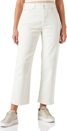 Replay Heveleen Baggy Jeans In White