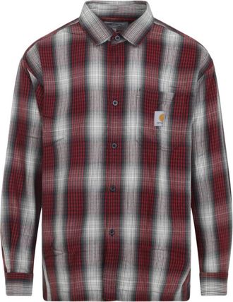 Carhartt Work in Progress Harlin Shirt - Heren - Casual Overhemden - Veelkleurig - S - Overhemden