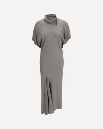 Rick Owens Asymmetric midi Dress Female 44