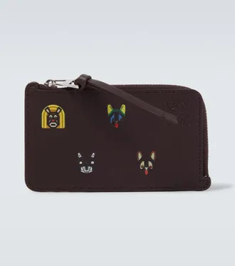Loewe x Louis Wain tarjetero de piel