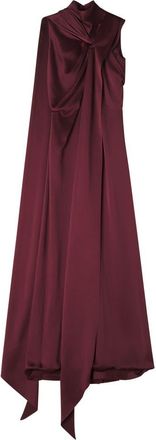 Lanvin Long Jumpsuit In Satin in Bacchus at Nordstrom, Size 36 Eu