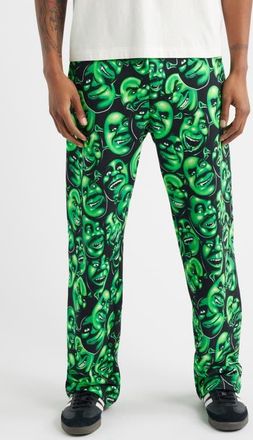 Market x Shrek Print Sweatpants in Green Multi at Nordstrom, Size X-Large