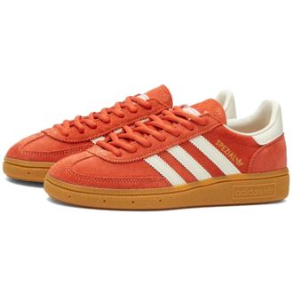 adidas Vintage Handball Spezial Sneakers Retro Stijl - Heren - Skateschoenen - Rood - 46 EU - Su&egrave;de - Fitness