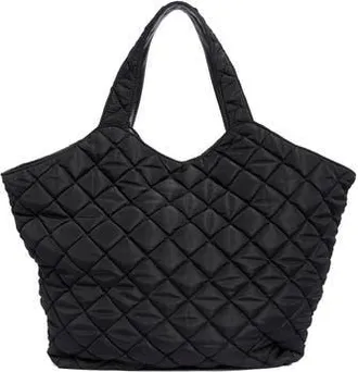 Urban Expression Diamond Quilted Tote in Black at Nordstrom Rack