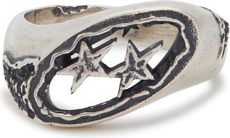 TwoJeys Wraped Sterling Silver-plated Ring - 16 (XS)