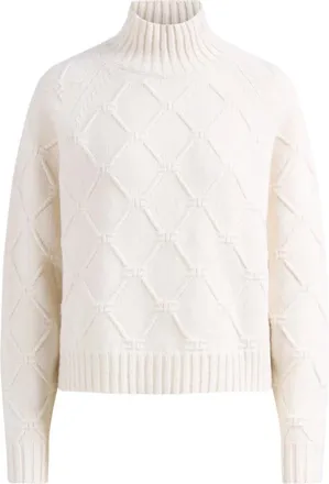 Elisabetta Franchi Mujer, Jerseys, Blanco, Talla: M