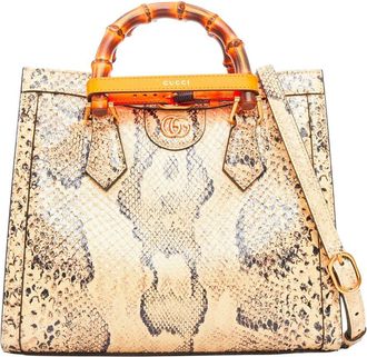 Gucci Beige Leather Diana Crossbody (Authentic Pre-Loved)